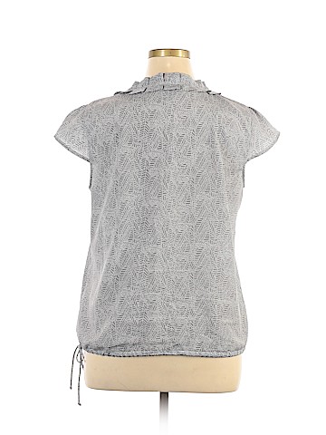 Banana Republic Factory Store Short Sleeve Blouse (view 2)