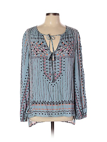 BCBGMAXAZRIA Long Sleeve Blouse (view 1)
