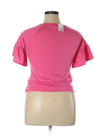 J. Crew Factory Store Short Sleeve Blouse (view 2)
