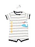 Carter's 100% Cotton Gray Short Sleeve Outfit 9-12 MO / 12 MO - photo 1