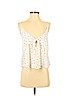 Free People 100% Cotton White Sleeveless Blouse Size S (petite) - photo 1
