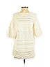 Twelfth Street by Cynthia Vincent 100% Cotton Ivory Pullover Sweater Size S - photo 2