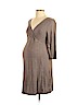 Gap - Maternity Brown Casual Dress Size L - photo 1