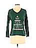 St. John's Bay Green Long Sleeve T-Shirt Size S (petite) - photo 1