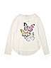 Gap Kids 100% Cotton Graphic White Long Sleeve T-Shirt Size XX-Large youth - photo 1