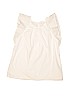 Crewcuts Outlet 100% Cotton White Short Sleeve Blouse Size 8 - photo 1