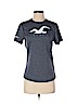 Hollister 100% Polyester Gray Short Sleeve T-Shirt Size S - photo 1