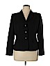 Kasper 100% Polyester Black Jacket Size 14 (petite) - photo 1