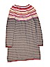 Hanna Andersson 100% Cotton Stripes Gray Dress Size 140 cm / US 10 - photo 2