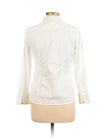 Ann Taylor Long Sleeve Button-Down Shirt (view 2)