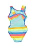Art Class 100% Polyester Blue One Piece Swimsuit Size 4 - 5 - photo 2