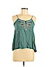 O'Neill 100% Viscose Green Sleeveless Blouse Size XL - photo 1