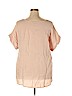Lungo L'arno Pink Short Sleeve Blouse Size 2X - photo 2