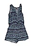 Art Class 100% Rayon Blue Romper Size 14 - 16 - photo 1
