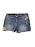 Cat & Jack Graphic Blue Denim Shorts Size 14 - 16 - photo 1