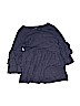Cat & Jack Solid Blue 3/4 Sleeve Top Size 14 - 16 - photo 1