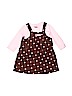 Carter's 100% Cotton Polka Dots Pink Dress 9-12 MO / 12 MO - photo 1