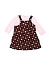 Carter's 100% Cotton Polka Dots Pink Dress 9-12 MO / 12 MO - photo 2