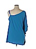 Unbranded Blue 3/4 Sleeve Top Size 1X - photo 2
