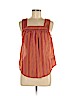 Z universe 100% Cotton Orange Sleeveless Blouse Size M - photo 1