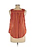 Z universe 100% Cotton Orange Sleeveless Blouse Size M - photo 2