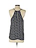 Paper Crane 100% Polyester Black Sleeveless Blouse Size S - photo 2