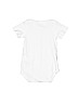 Kanz 100% Cotton White Short Sleeve Onesie 0-3 MO / 3 MO - photo 2