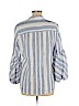 Etcetera Blue Long Sleeve Blouse Size 8 - photo 2