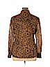 Dana Buchman Brown Long Sleeve Button-Down Shirt Size 14 - photo 2