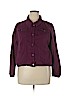 Relativity Purple Denim Jacket Size XL - photo 1