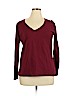 Ambiance Apparel Burgundy Pullover Sweater Size XXL - photo 1