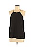 Paper Crane 100% Polyester Black Sleeveless Blouse Size M - photo 1