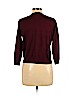 City Silk 100% Cotton Burgundy Cardigan Size L (petite) - photo 2