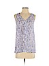 Joie 100% Silk Purple Sleeveless Silk Top Size S - photo 1