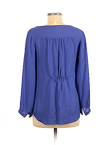 Joie Long Sleeve Silk Top (view 2)