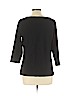 A New Day Black 3/4 Sleeve Top Size XL - photo 2