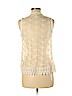 Freeway 100% Polyester Ivory Sleeveless Blouse Size M - photo 2