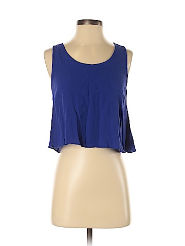 Aqua Sleeveless Blouse (view 1)