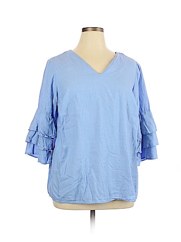 Westport 3/4 Sleeve Blouse (view 1)