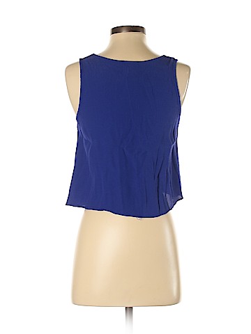Aqua Sleeveless Blouse (view 2)