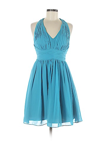 Aqua Cocktail Dress (view 1)