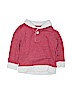 Cat & Jack Color Block Burgundy Sweatshirt Size 3T - photo 1