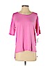 Ellen Tracy Pink Short Sleeve T-Shirt Size S - photo 1