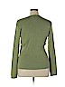 Chico's Green Long Sleeve Silk Top Size XL (3) - photo 2