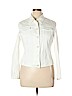 Talbots Outlet White Denim Jacket Size 14 (petite) - photo 1