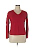 Chico's Red Pullover Sweater Size XL (3) - photo 1