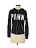Victoria's Secret Pink Black Zip Up Hoodie Size XS - photo 1