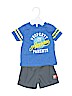 Assorted Brands Blue Short Sleeve T-Shirt Size 3-6 mo - photo 1
