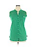 UG Apparel 100% Polyester Green Sleeveless Blouse Size XL - photo 1