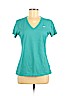 Nike 100% Polyester Teal Active T-Shirt Size M - photo 1